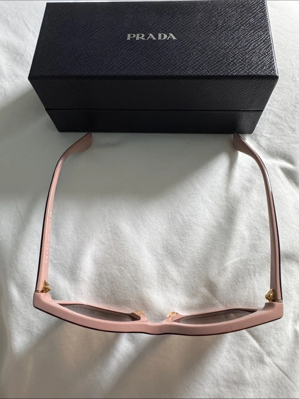 Prada Tortoiseshell Oversized Square Sunglasses with Brown Lenses